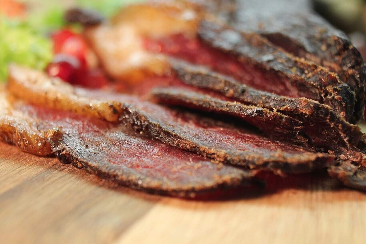 Fotografía de carnes de la página original